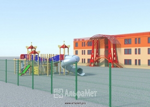 2D ограждения для школ и детских садов в Нижнем Новгороде